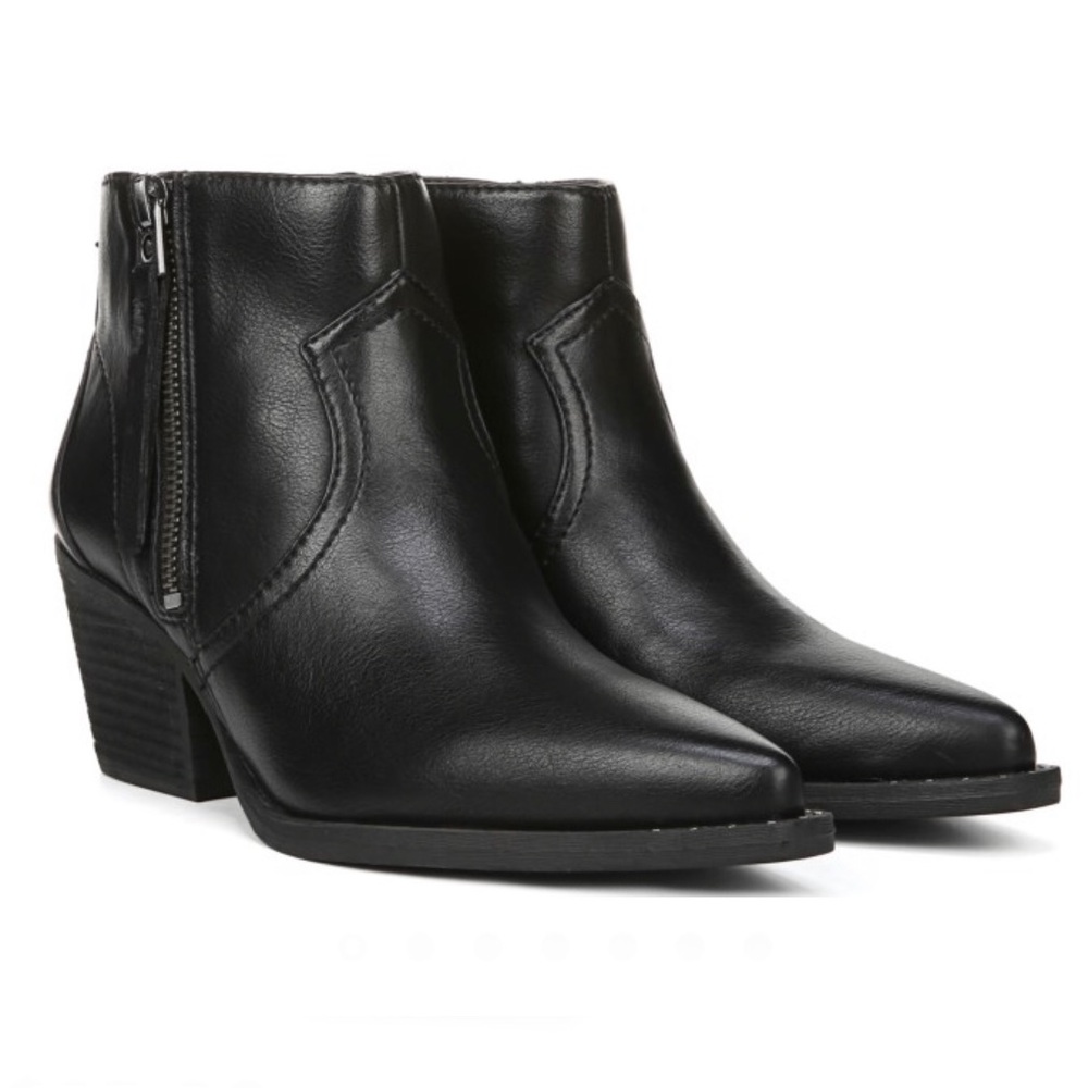 COPY - Circus Sam Edelman Black Ankle Boot Western 10
